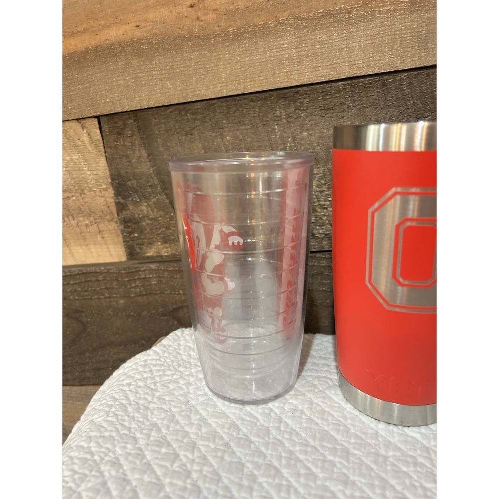 Tervis & Yeti Tumbler Ohio State Buckeyes Brutus 16 Ounce No Lids - Picture 3 of 7